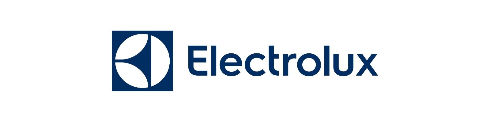 Logomarca Electrolux com fundo branco