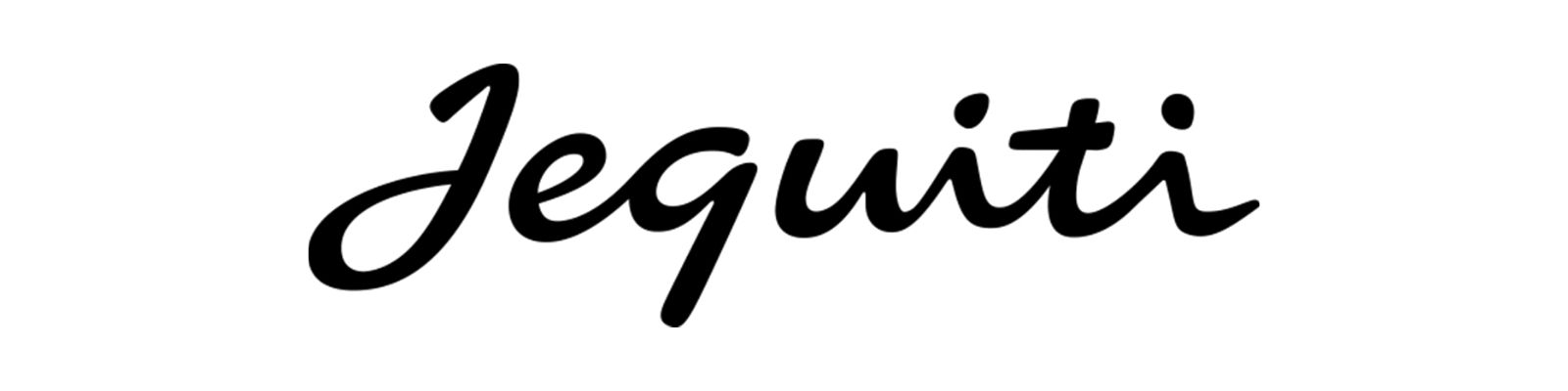 Logomarca Jequiti em fundo branco