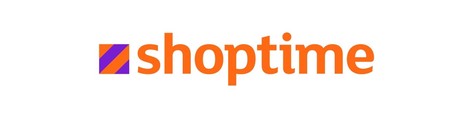 Logomarca Shoptime com fundo branco