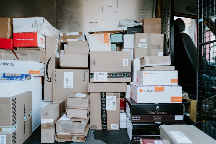 Pedidos e pacotes na magalu